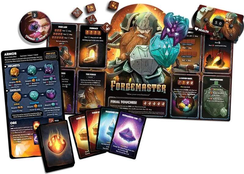 Dice Throne: Forgemaster Hero Pack (EN) (ETA August) - Board Games