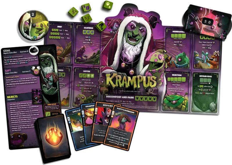 Dice Throne Hero Pack: Krampus (EN) (ETA October) - Board Games