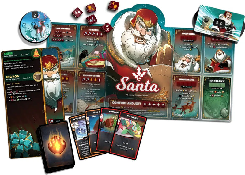 Dice Throne Hero Pack: Santa (EN) (ETA October) - Board Games