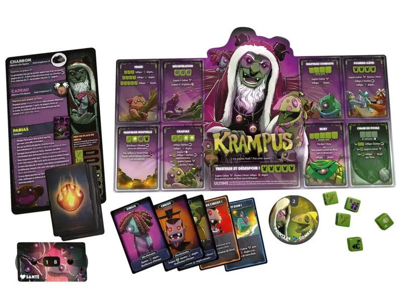 Dice Throne Père-Noël vs. Krampus (FR) - Board Games
