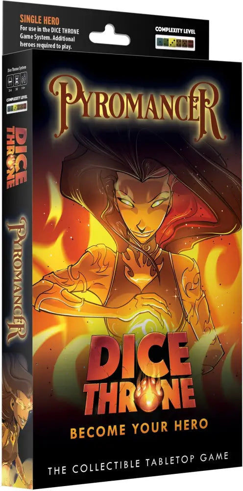 Dice Throne: Pyromancer Hero Pack (EN) - Board Games