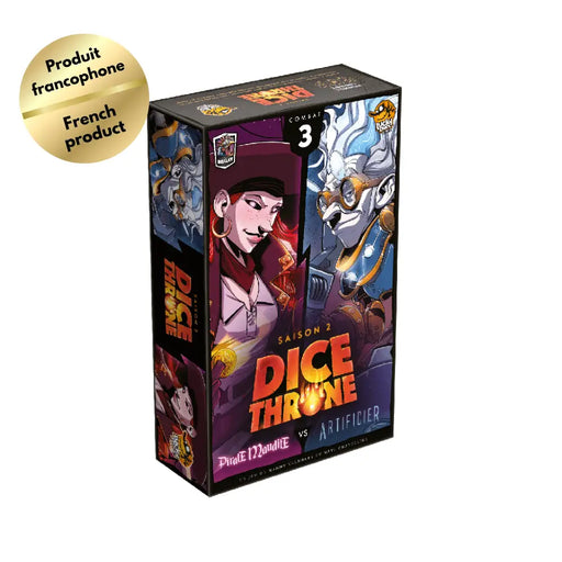 Dice Throne Sais. 2 - Artificier vs. Pirate Maudite (FR) - Board Games