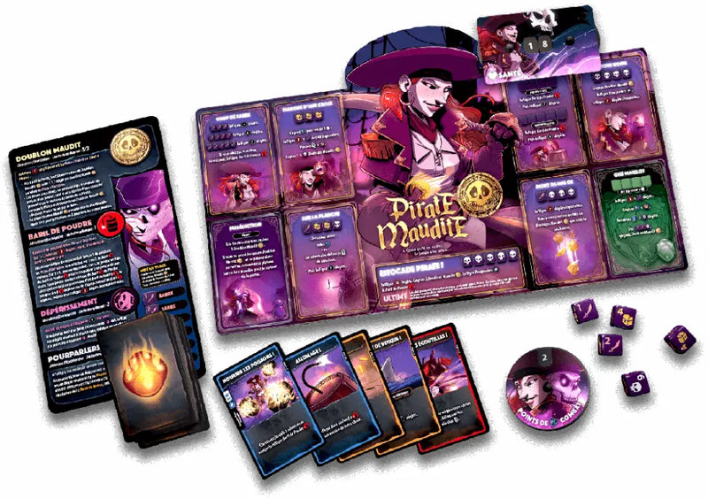 Dice Throne Sais. 2 - Artificier vs. Pirate Maudite (FR) - Board Games