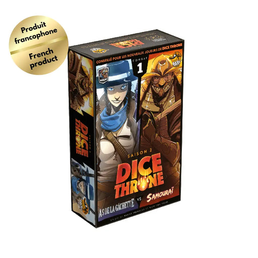 Dice Throne Sais. 2 - As de la Gâchette vs. Samouraï (FR) - Board Games