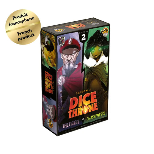 Dice Throne Sais. 2 - Tacticien vs. Chasseresse (FR) - Board Games