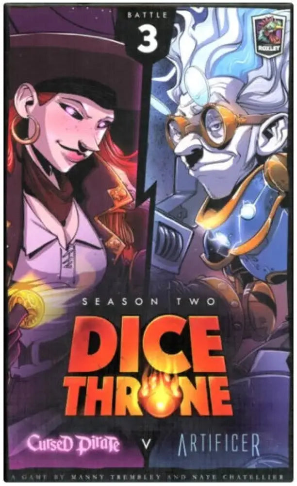 Dice Throne Season Two - Cursed Pirate vs Artificer (EN) - Board Games