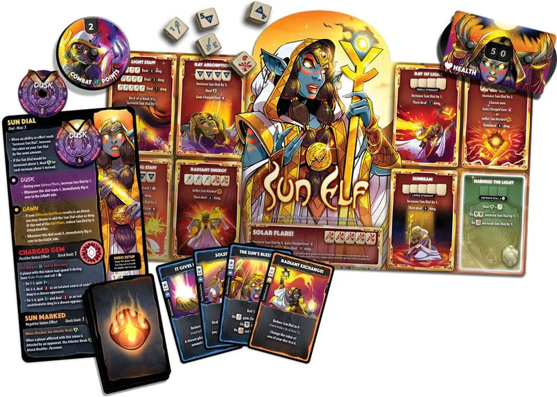 Dice Throne: Sun Elf Hero Pack (EN) (ETA July) - Board Games