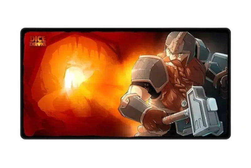 Dice Throne: Vanguard Playmat Forgemaster - Board Games