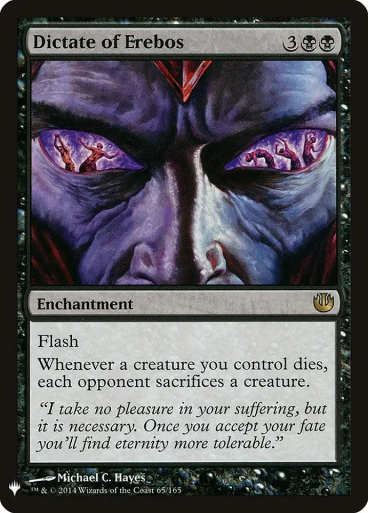 Dictate of Erebos [Mystery Booster] - MTG Single