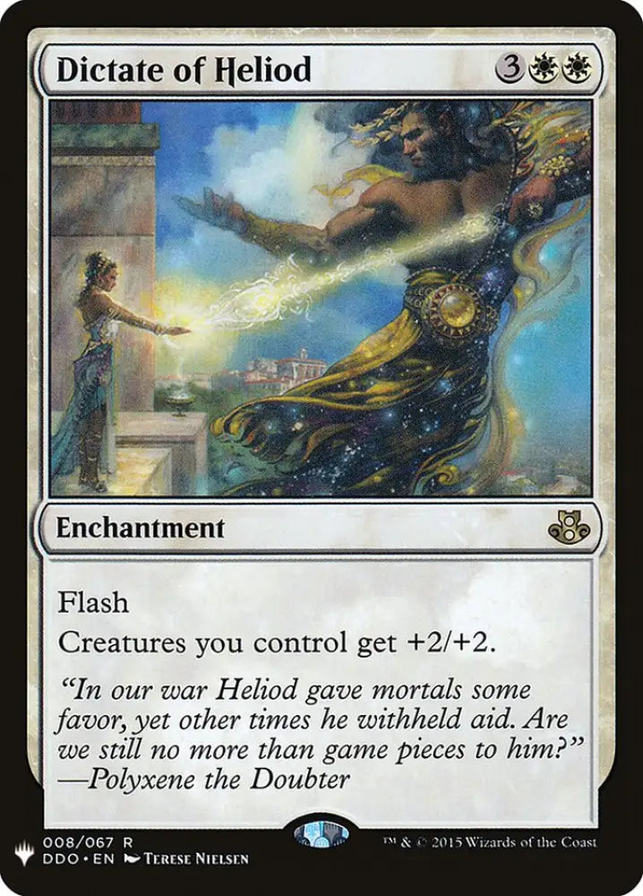 Dictate of Heliod [Mystery Booster] - MTG Single