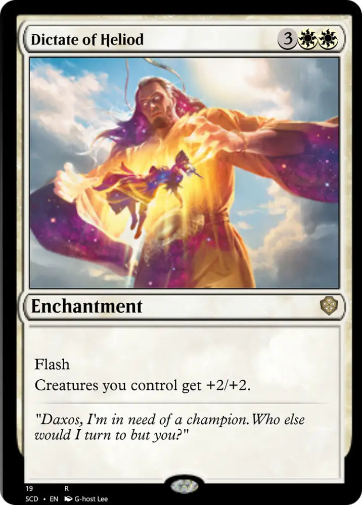 Dictate of Heliod [Starter Commander Decks] - MTG Single