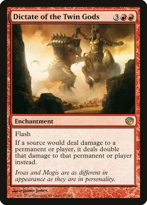 Dictate of the Twin Gods [Journey into Nyx] - MTG Single