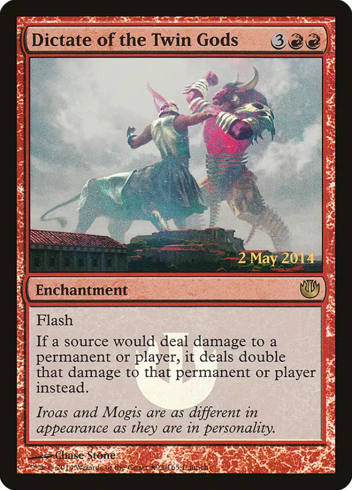 Dictate of the Twin Gods (Launch) [Journey into Nyx Promos] - MTG Single