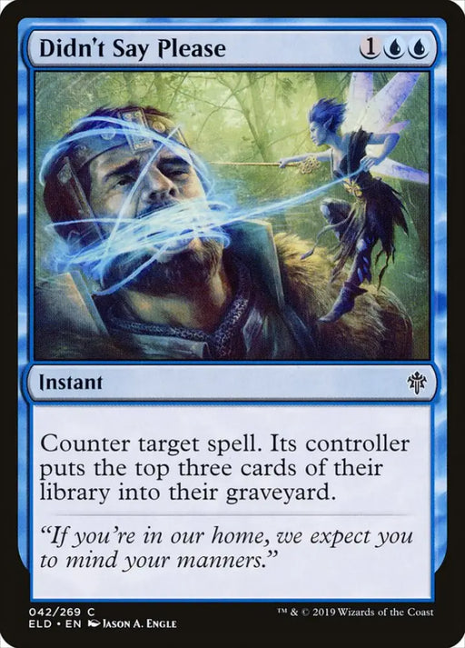 Didn’t Say Please [Throne of Eldraine] - MTG Single
