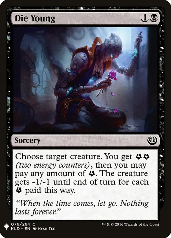 Die Young [Mystery Booster] - MTG Single