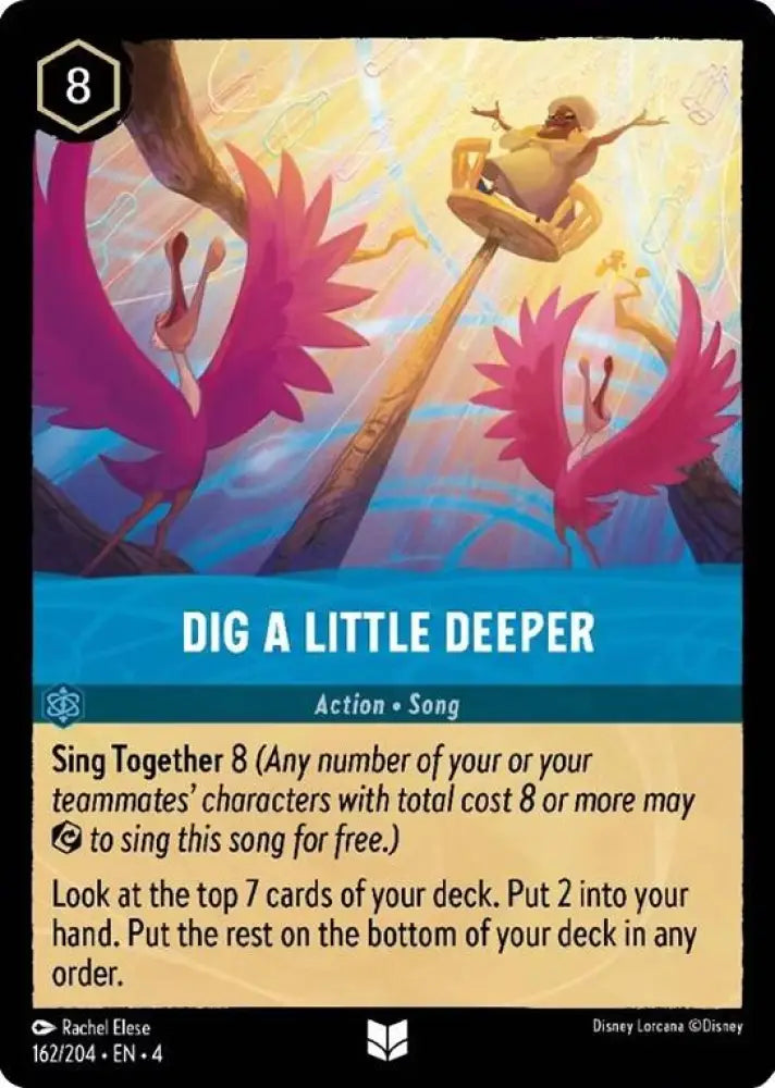 Dig a Little Deeper (162/204) [Ursula’s Return] - Lorcana Single