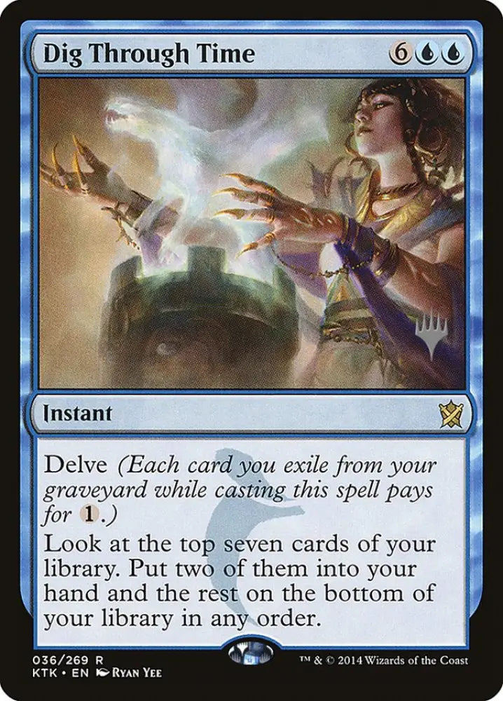 Dig Through Time (Promo Pack) [Khans of Tarkir Promos] - MTG Single