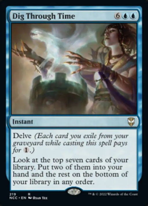 Dig Through Time [Streets of New Capenna Commander] - MTG Single