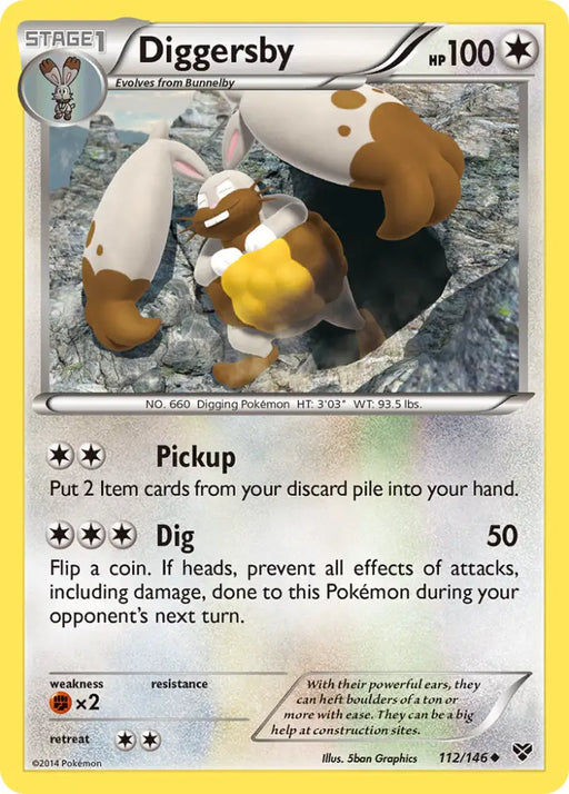 Diggersby (112/146) [XY: Base Set] - Pokemon Single