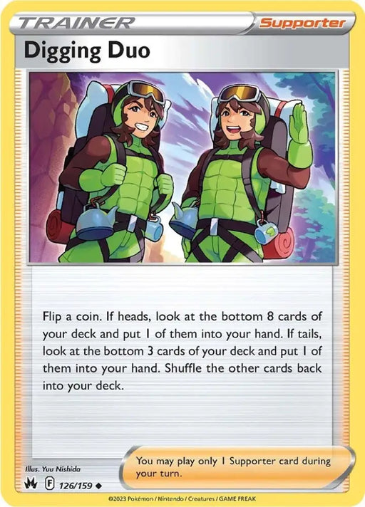 Digging Duo (126/159) [Sword & Shield: Crown Zenith] - Pokemon Single