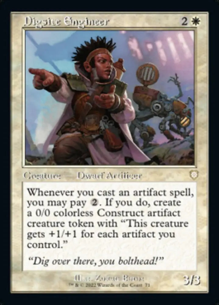 Digsite Engineer (Retro) [The Brothers’ War Commander] - MTG Single