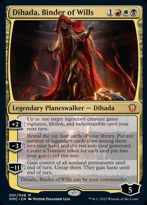 Dihada Binder of Wills [Dominaria United Commander] - MTG Single