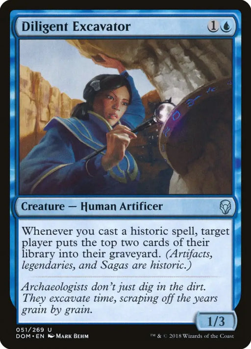 Diligent Excavator [Dominaria] - MTG Single
