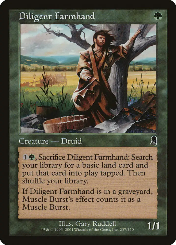 Diligent Farmhand [Odyssey] - MTG Single