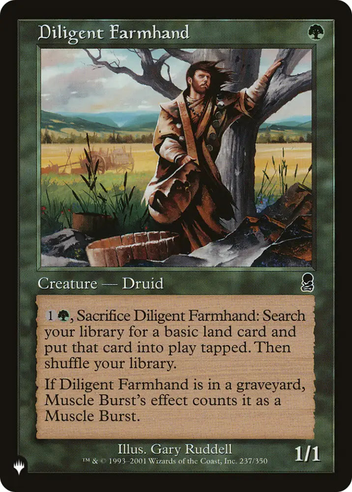Diligent Farmhand [The List] - MTG Single