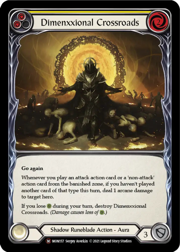 Dimenxxional Crossroads [Monarch Unlimited] Unlimited Normal - Flesh And Blood Single