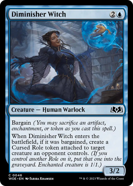 Diminisher Witch [Wilds of Eldraine] - MTG Single
