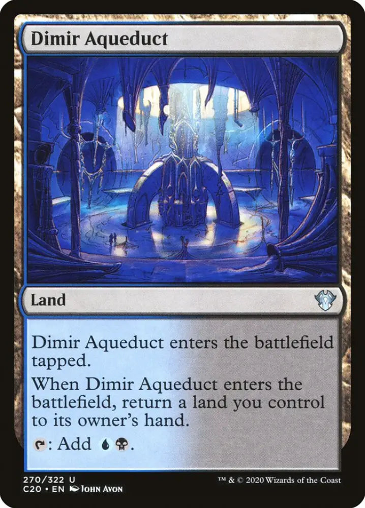Dimir Aqueduct [Commander 2020] - MTG Single