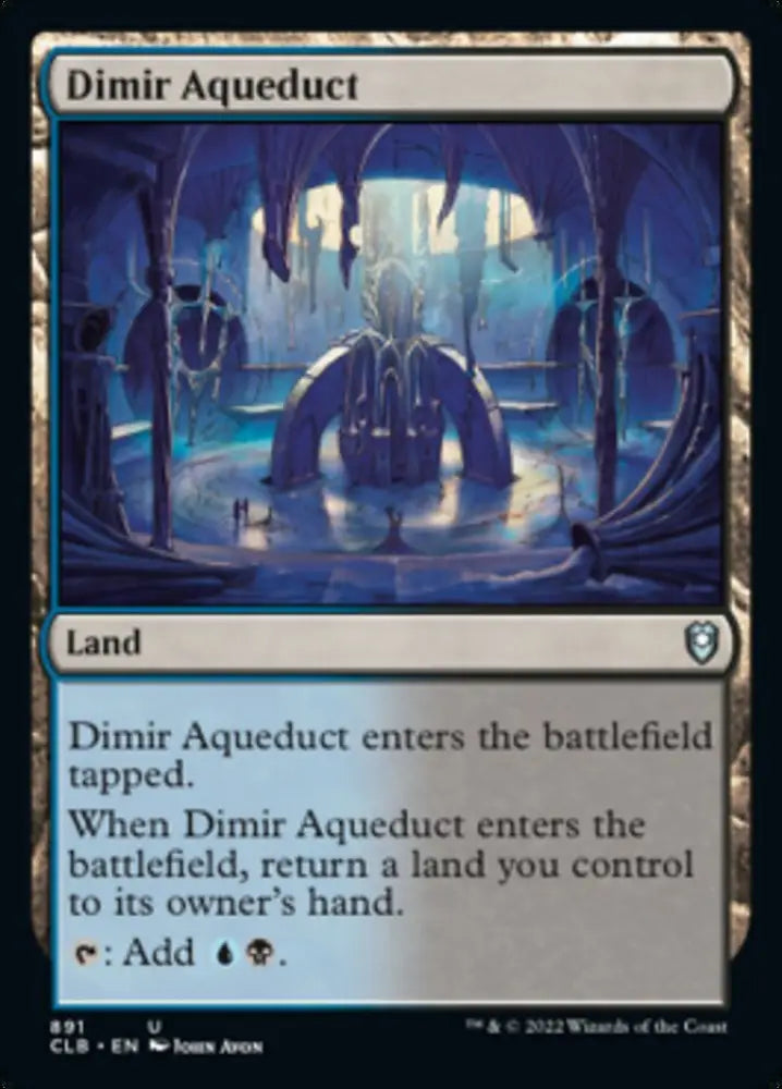 Dimir Aqueduct [Commander Legends: Battle for Baldur’s Gate] - MTG Single