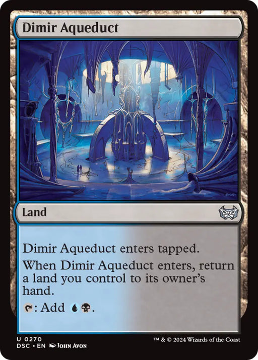 Dimir Aqueduct [Duskmourn: House of Horror Commander] - MTG Single