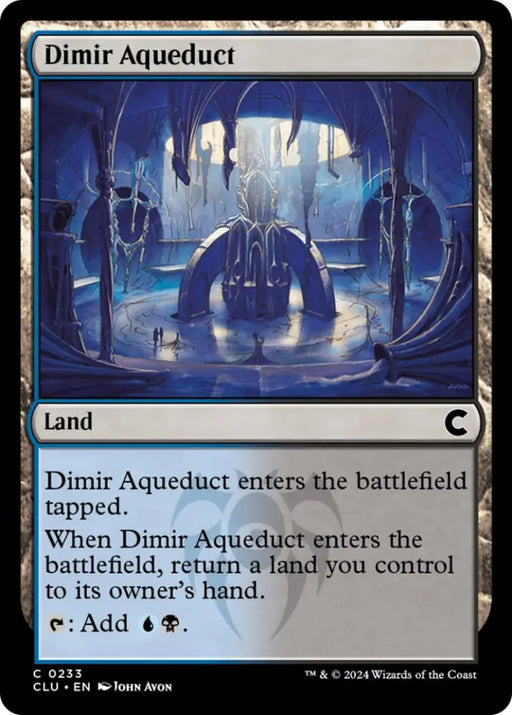 Dimir Aqueduct [Ravnica: Clue Edition] - MTG Single