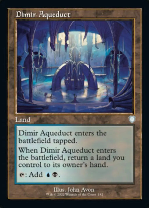 Dimir Aqueduct (Retro) [The Brothers’ War Commander] - MTG Single