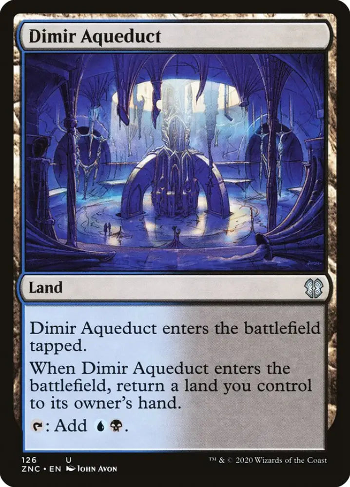 Dimir Aqueduct [Zendikar Rising Commander] - MTG Single