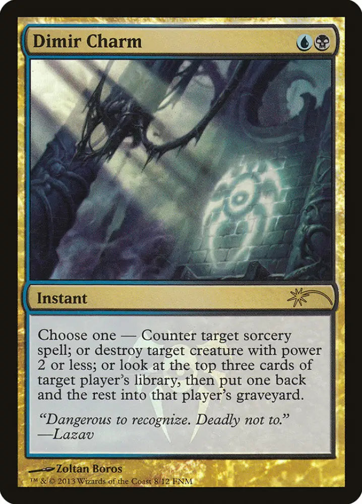 Dimir Charm [Friday Night Magic 2013] - MTG Single