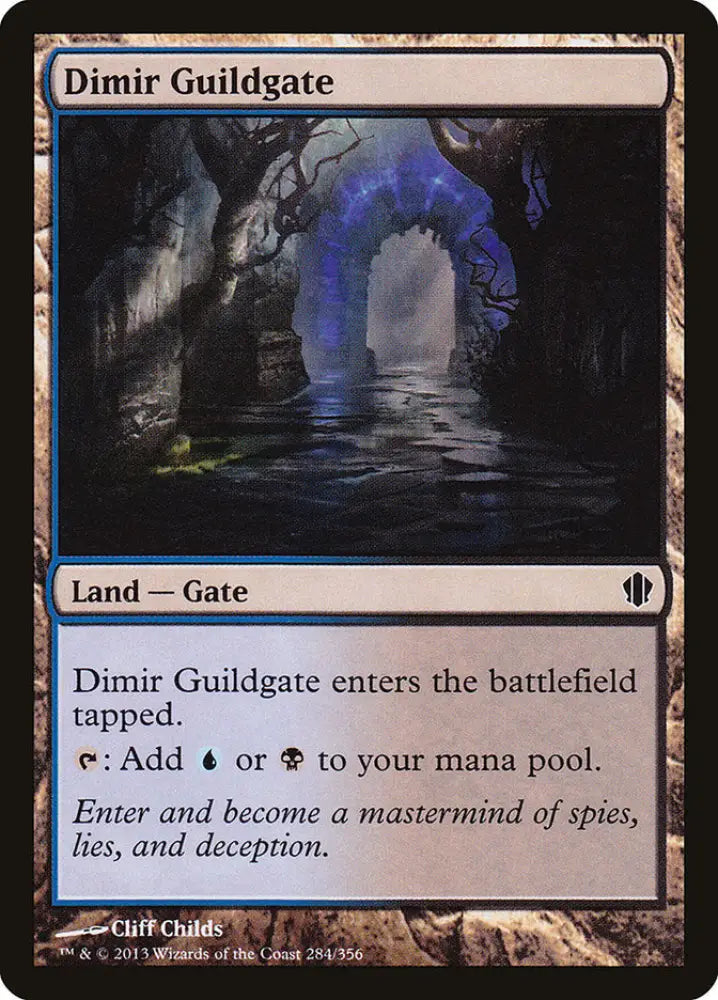 Dimir Guildgate [Commander 2013] - MTG Single