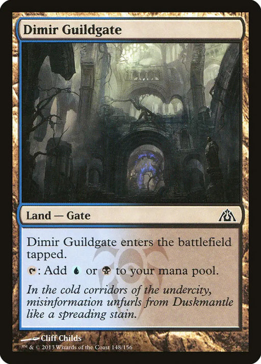 Dimir Guildgate [Dragon’s Maze] - MTG Single