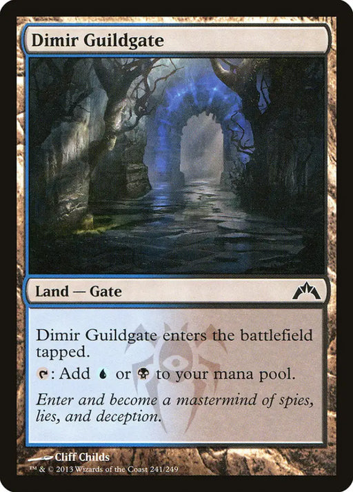 Dimir Guildgate [Gatecrash] - MTG Single