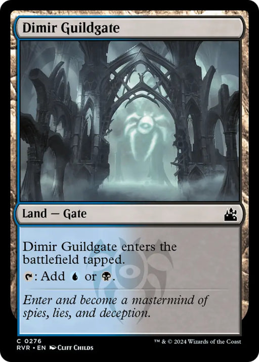 Dimir Guildgate [Ravnica Remastered] - MTG Single