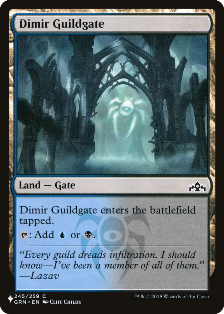 Dimir Guildgate [The List] - MTG Single
