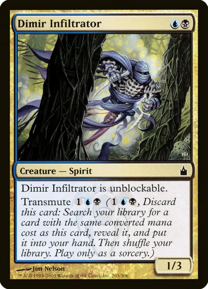 Dimir Infiltrator [Ravnica: City of Guilds] - MTG Single