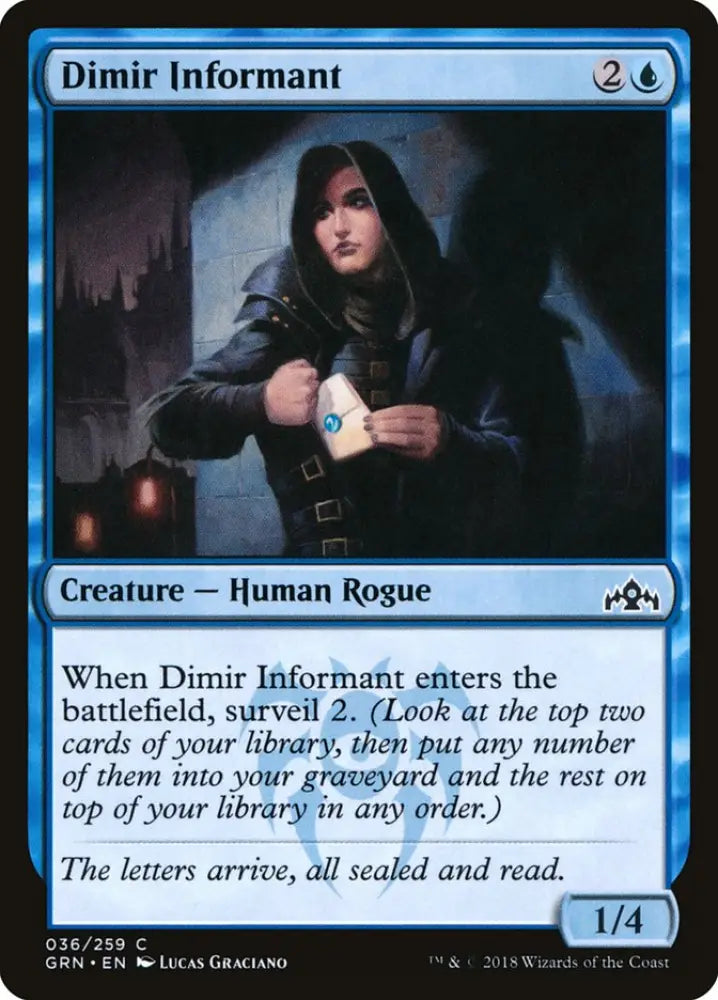 Dimir Informant [Guilds of Ravnica] - MTG Single