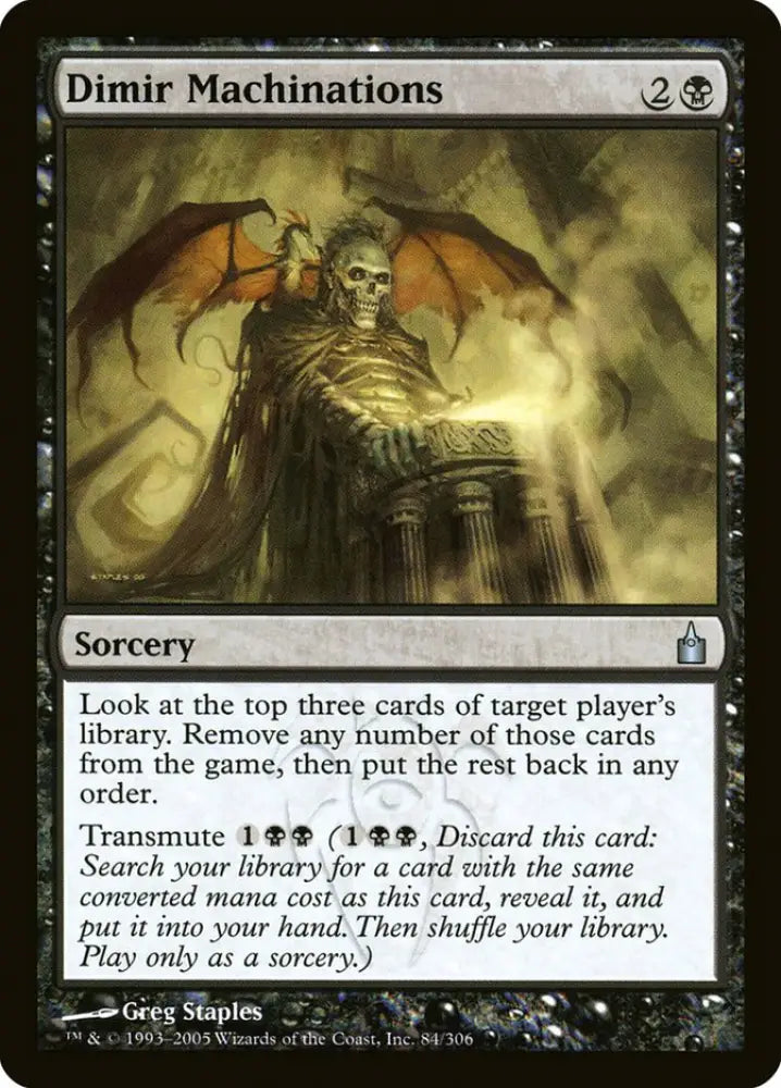 Dimir Machinations [Ravnica: City of Guilds] - MTG Single