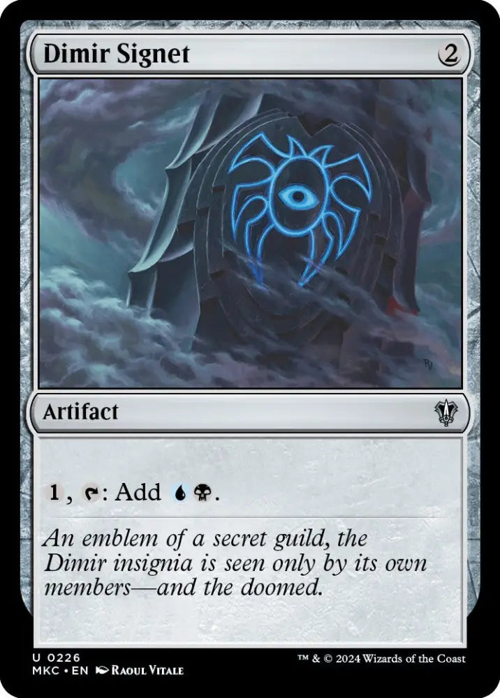 Dimir Signet [Murders at Karlov Manor Commander] - MTG Single