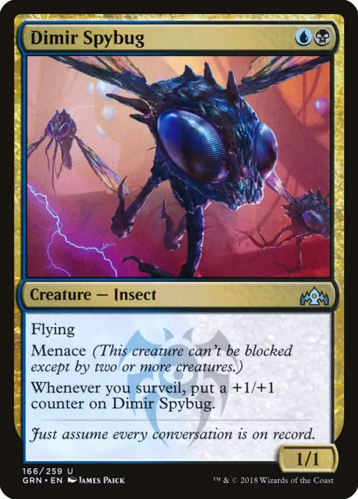 Dimir Spybug [Guilds of Ravnica] - MTG Single