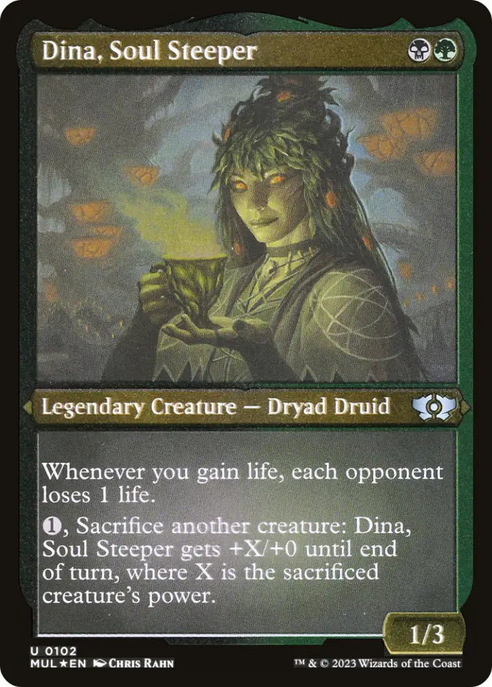 Dina Soul Steeper (Foil Etched) [Multiverse Legends] - MTG Single