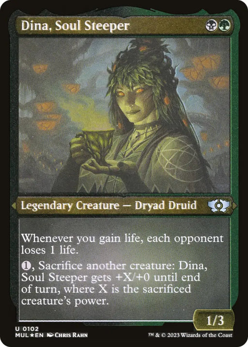 Dina Soul Steeper (Foil Etched) [Multiverse Legends] - MTG Single